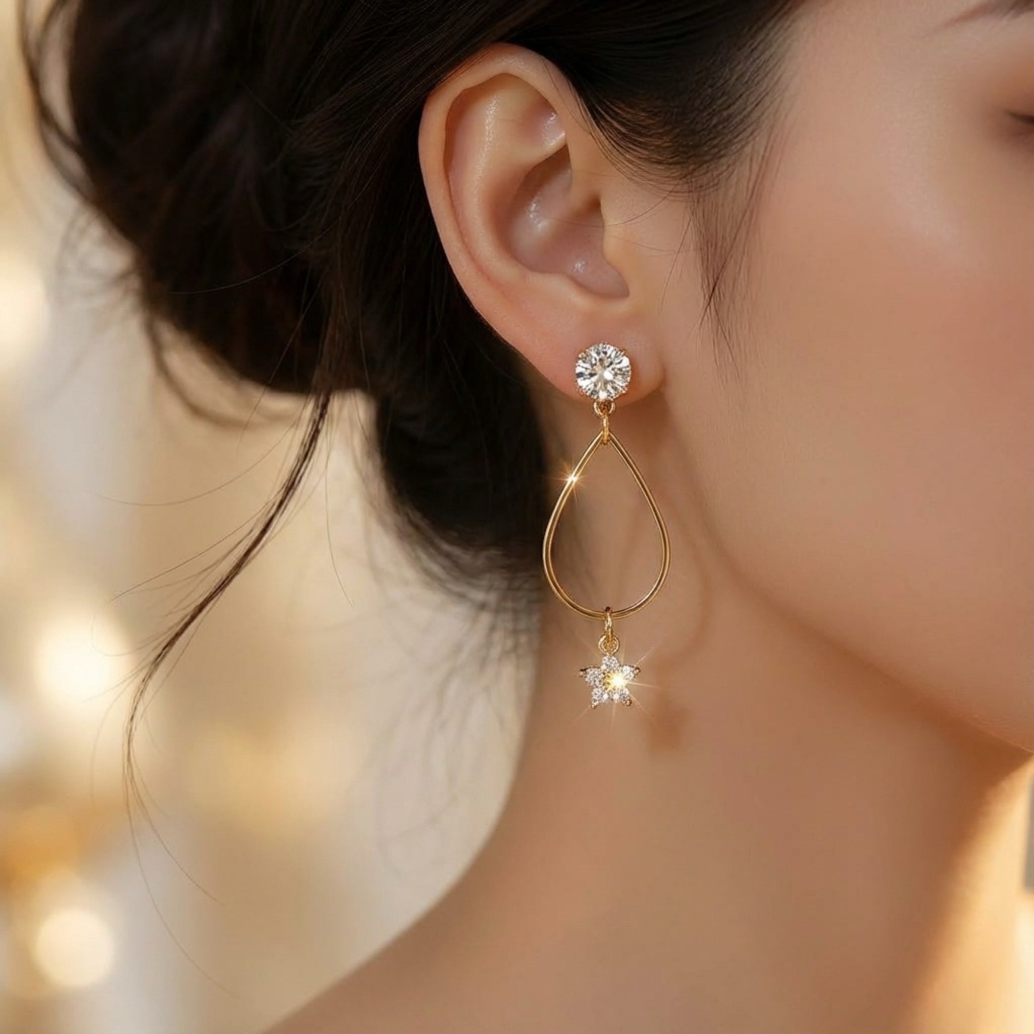 Stellar Teardrop Sparkles