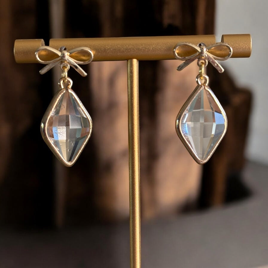 Crystal Bow Charm