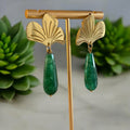 Emerald Fan Drops